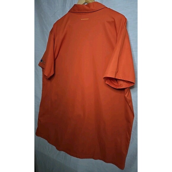 Ariat Rebar Foreman Matheson Polo Shirt, Men's Sz 3XL Tall, Orange/Rust - Picture 8 of 10